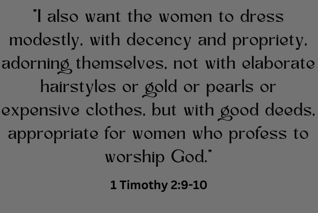 What Does the Bible Say About Modesty